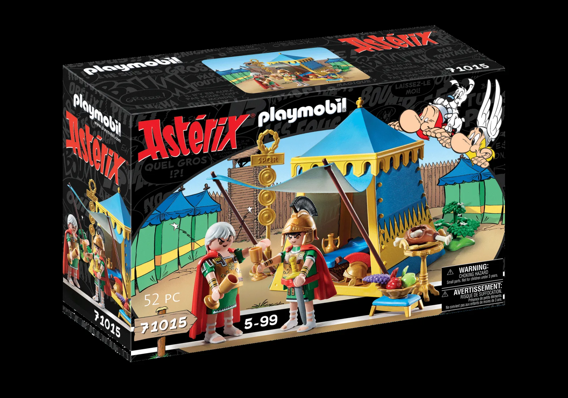 Asterix: Anführerzelt mit Generälen-PLAYMOBIL Hot