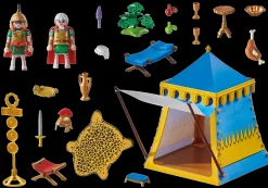 Asterix: Anführerzelt mit Generälen-PLAYMOBIL Hot