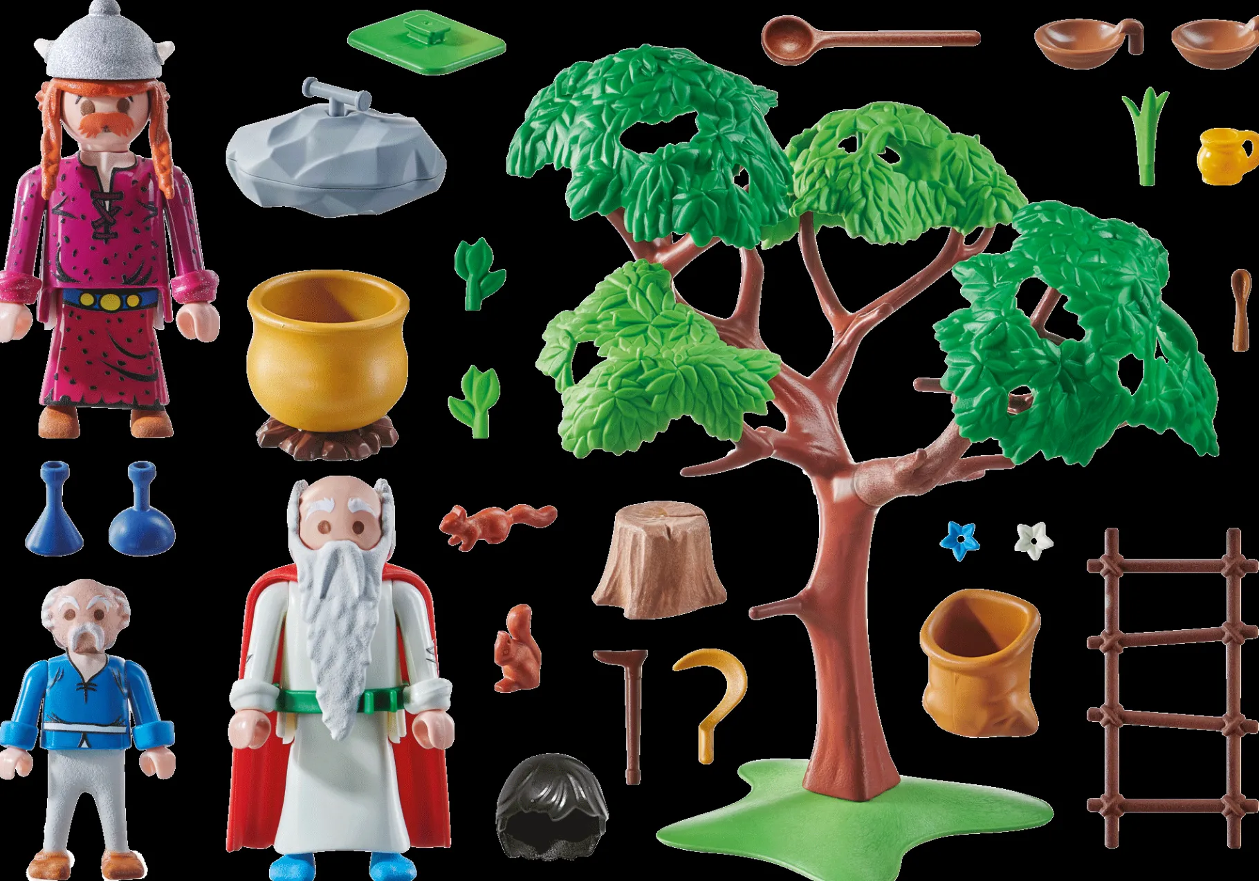 Asterix: Miraculix mit Zaubertrank-PLAYMOBIL Fashion