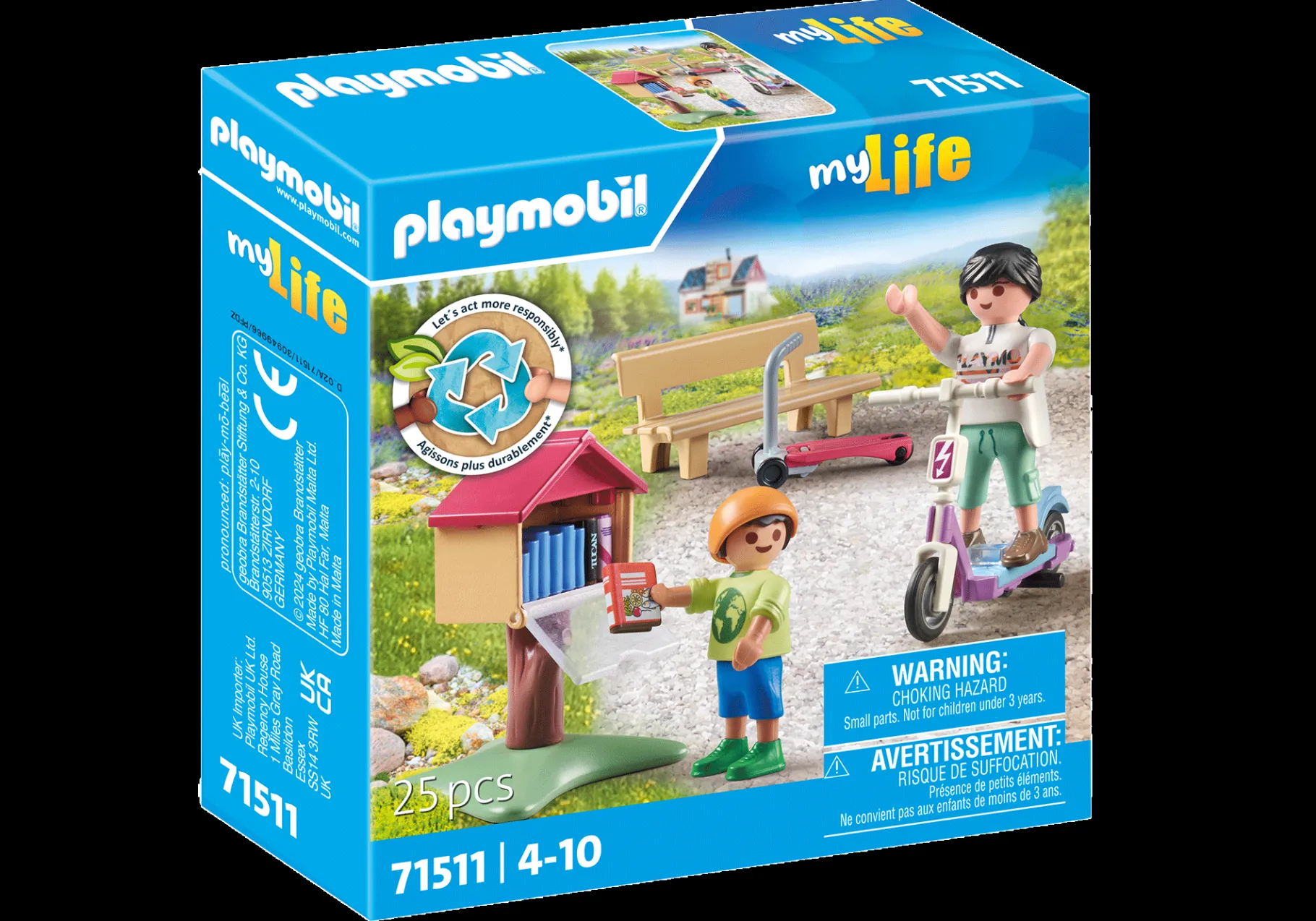 Büchertausch für Leseratten-PLAYMOBIL Online