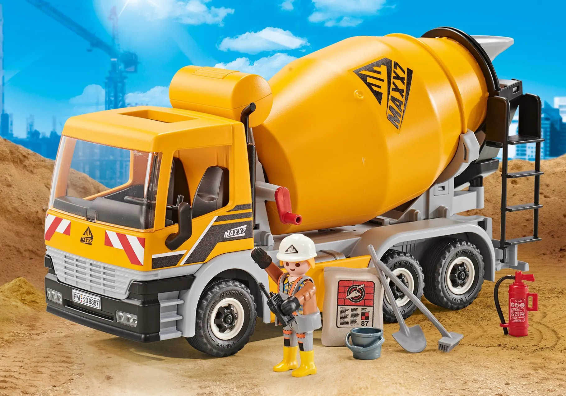 Betonmischer-PLAYMOBIL Fashion