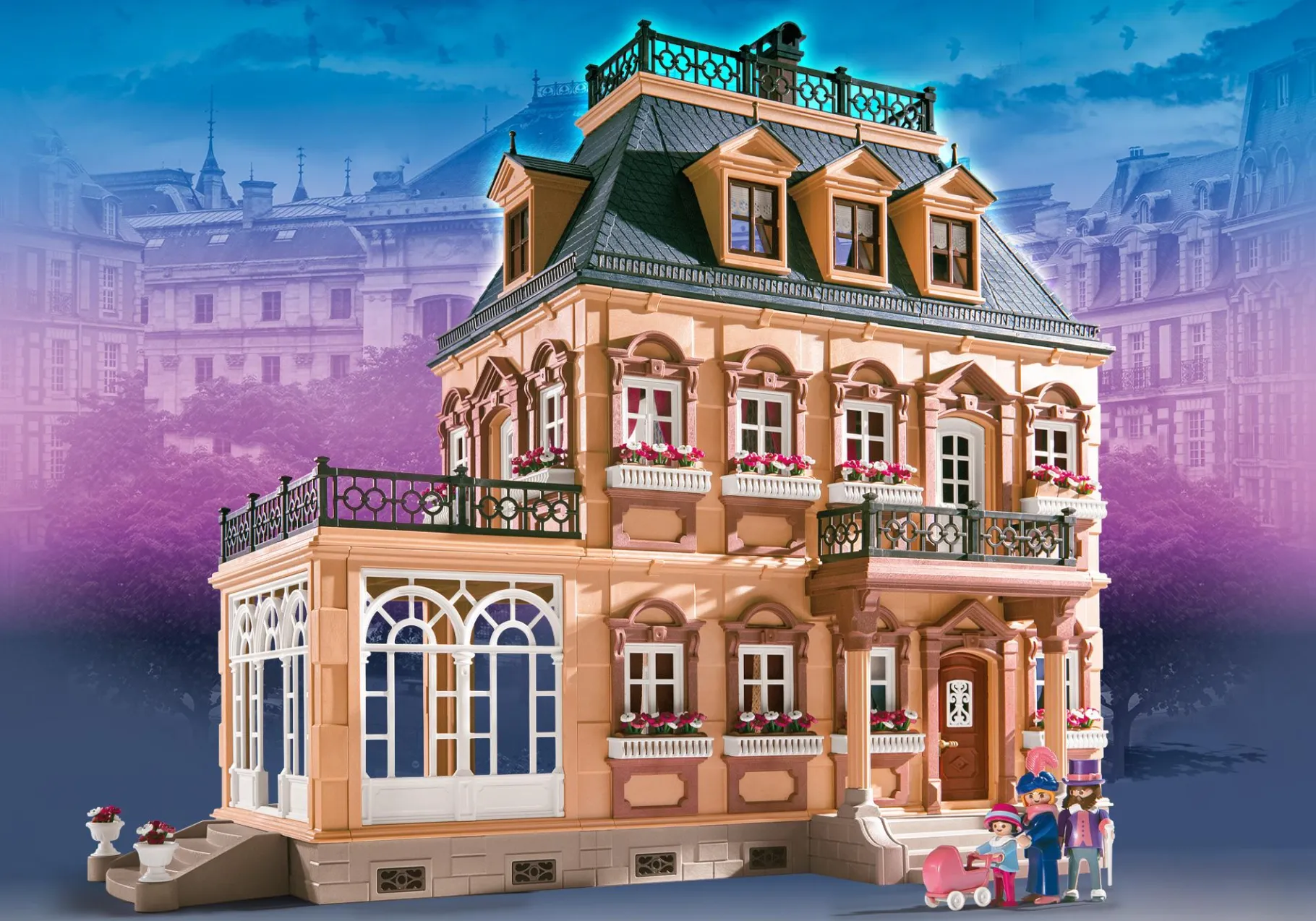Bundle Nostalgisches Puppenhaus-PLAYMOBIL Sale