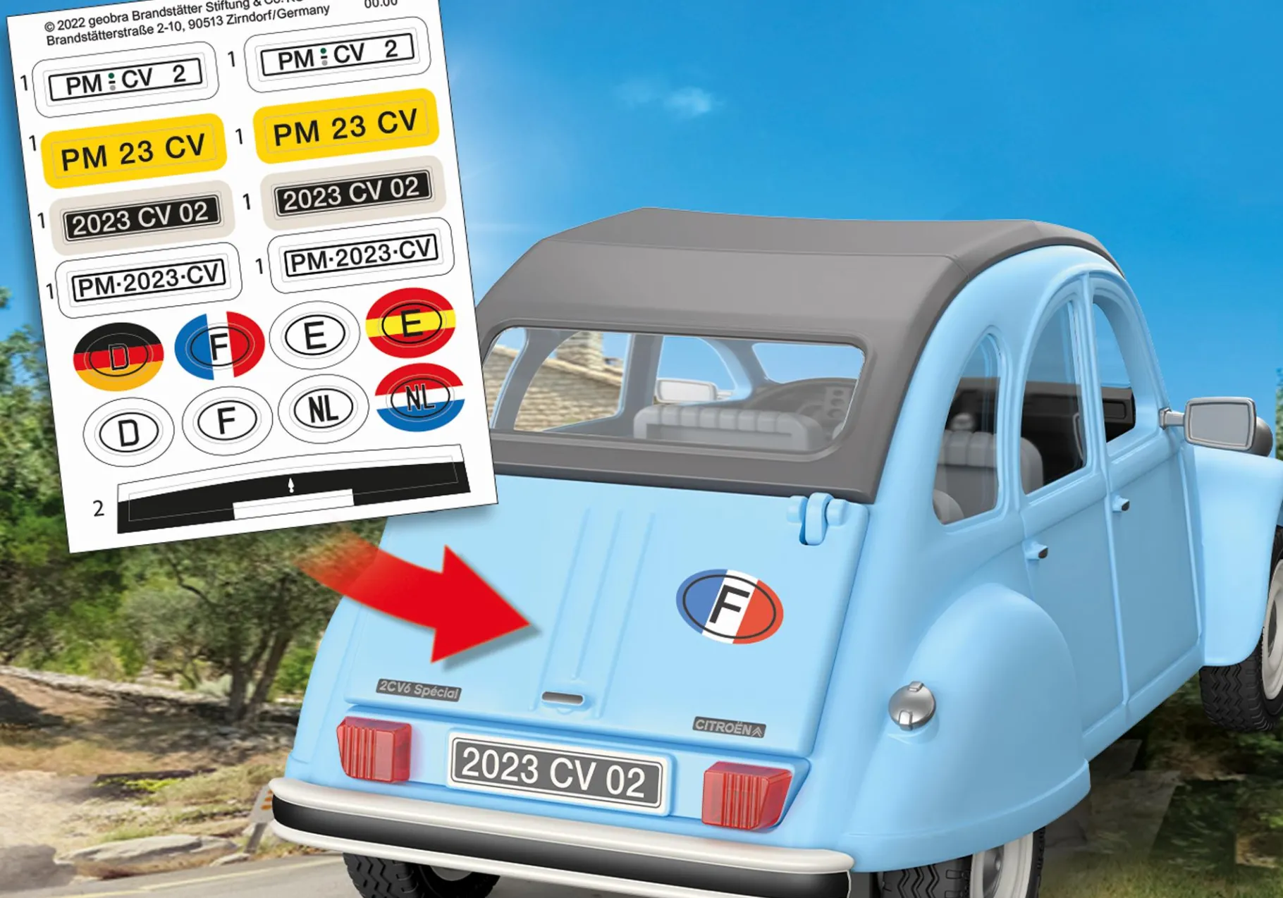Citroën 2CV-PLAYMOBIL Best