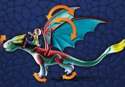 Dragons: The Nine Realms - Feathers & Alex-PLAYMOBIL Clearance