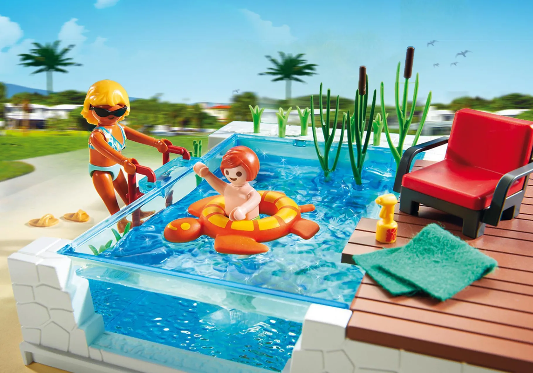 Einbau-Swimmingpool-PLAYMOBIL Clearance