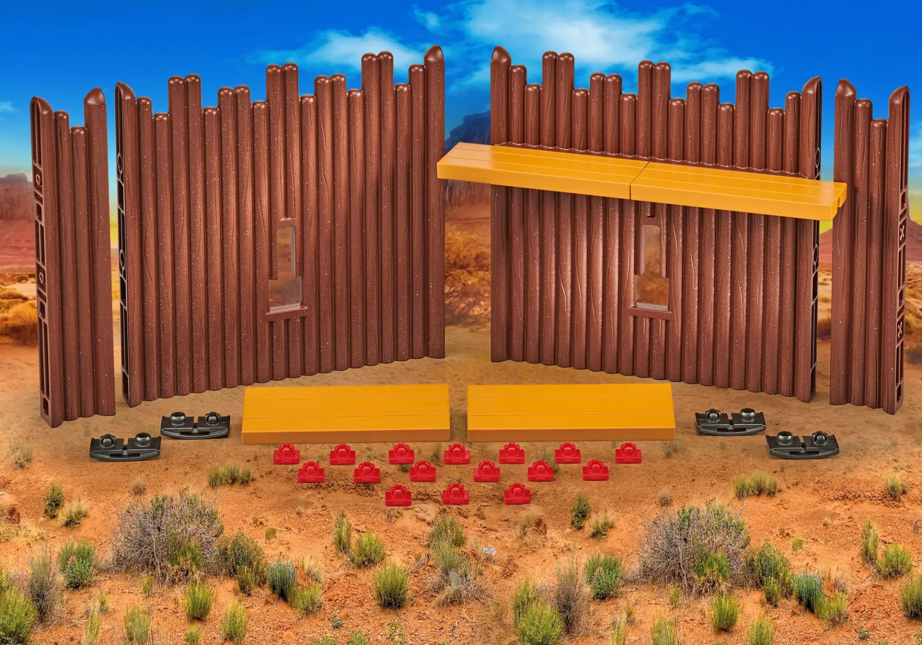 Erweiterung für Westernfort-PLAYMOBIL Clearance