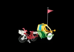 Fahrrad mit Kinderanhänger-PLAYMOBIL Best