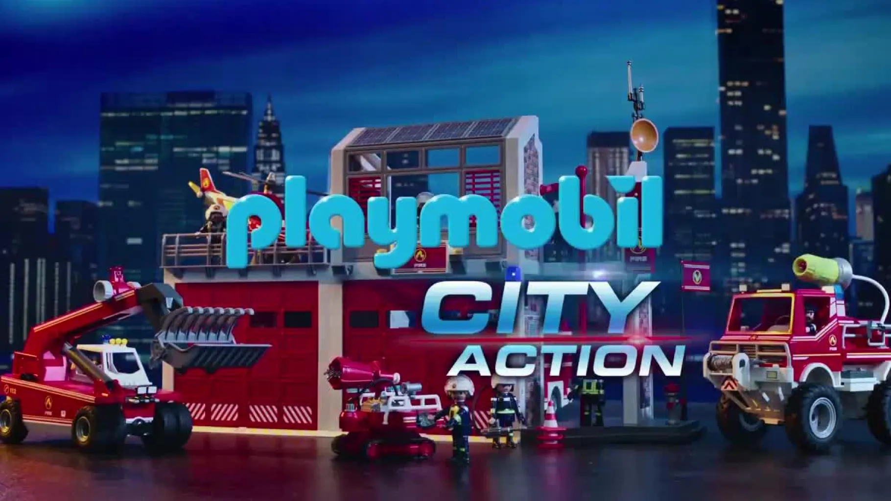 Feuerwehr-Leiterfahrzeug-PLAYMOBIL Clearance