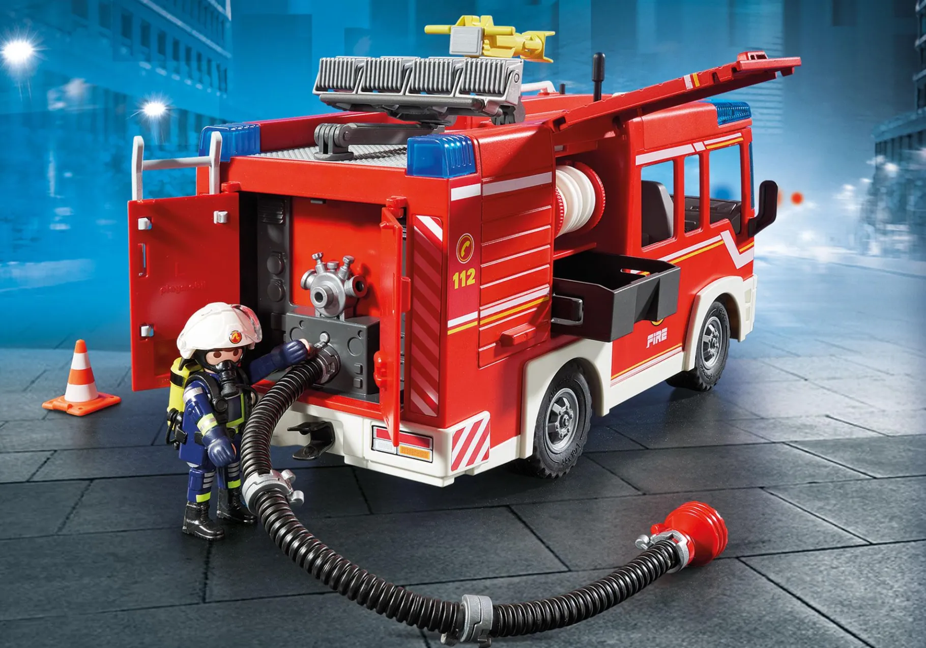 Feuerwehr-Rüstfahrzeug-PLAYMOBIL Sale
