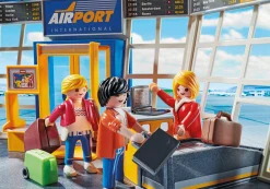 Flughafen mit Flugzeug und Tower-PLAYMOBIL Outlet