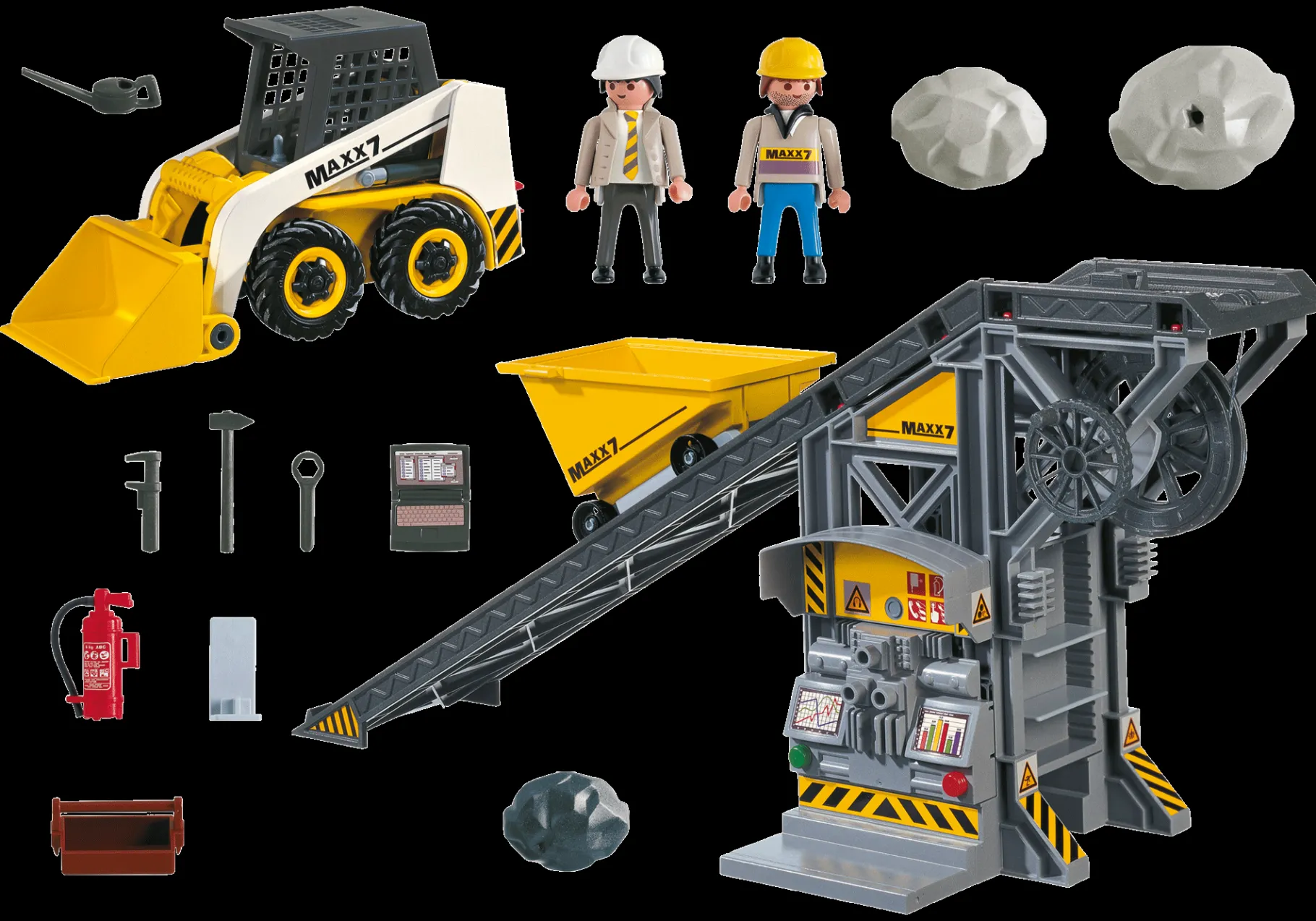 Förderanlage mit Kompaktlader-PLAYMOBIL Sale