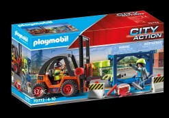 Gabelstapler mit Fracht-PLAYMOBIL Store