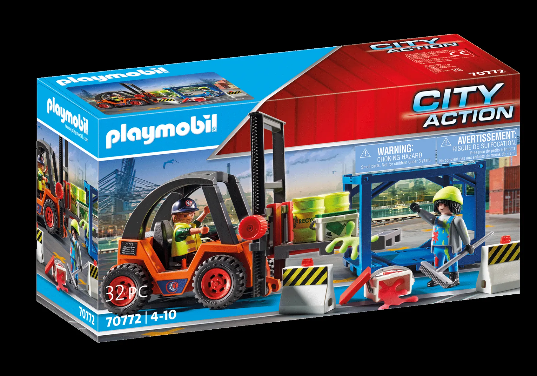 Gabelstapler mit Fracht-PLAYMOBIL Store
