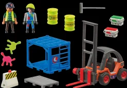 Gabelstapler mit Fracht-PLAYMOBIL Store