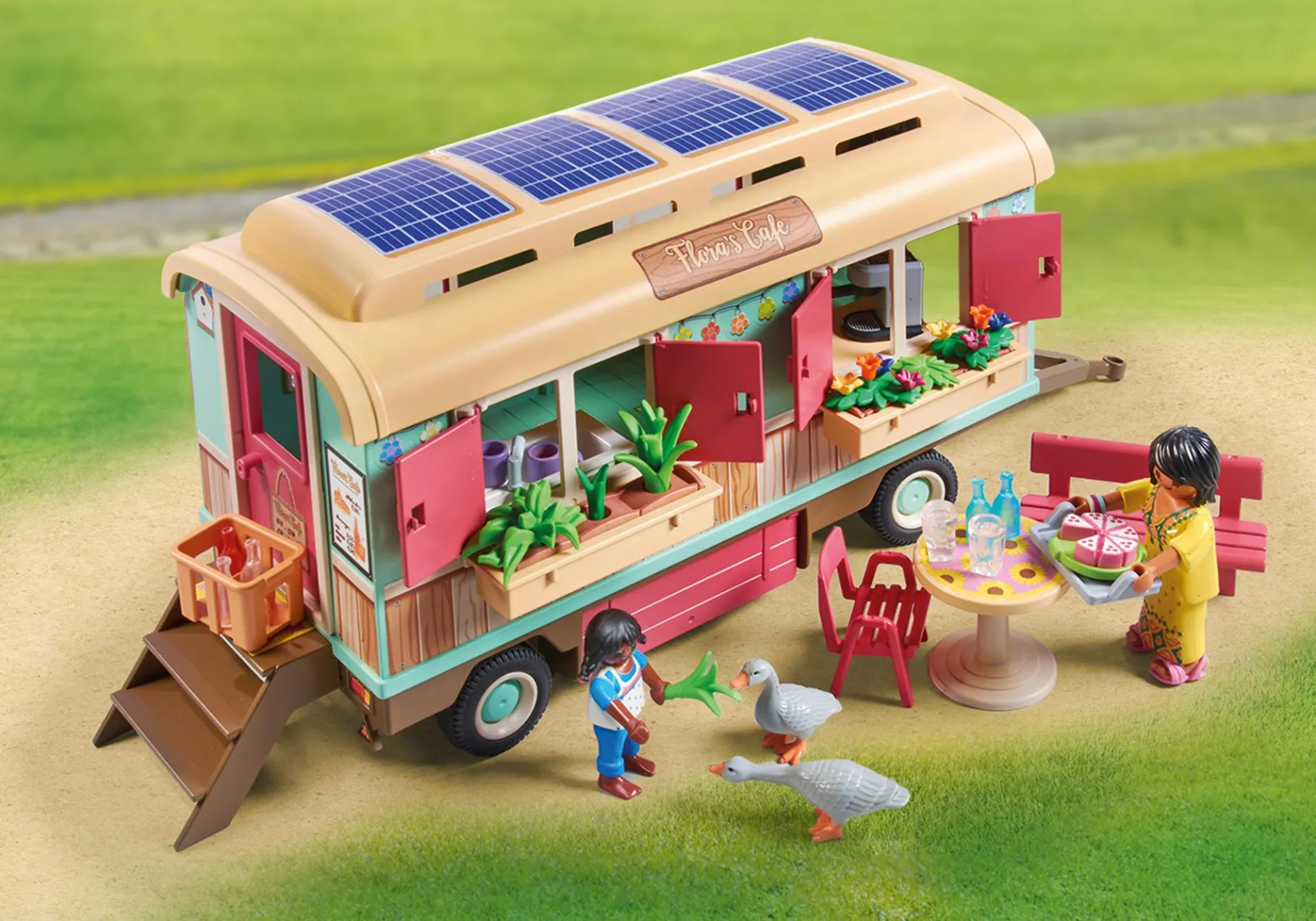 Gemütliches Bauwagencafé-PLAYMOBIL Outlet