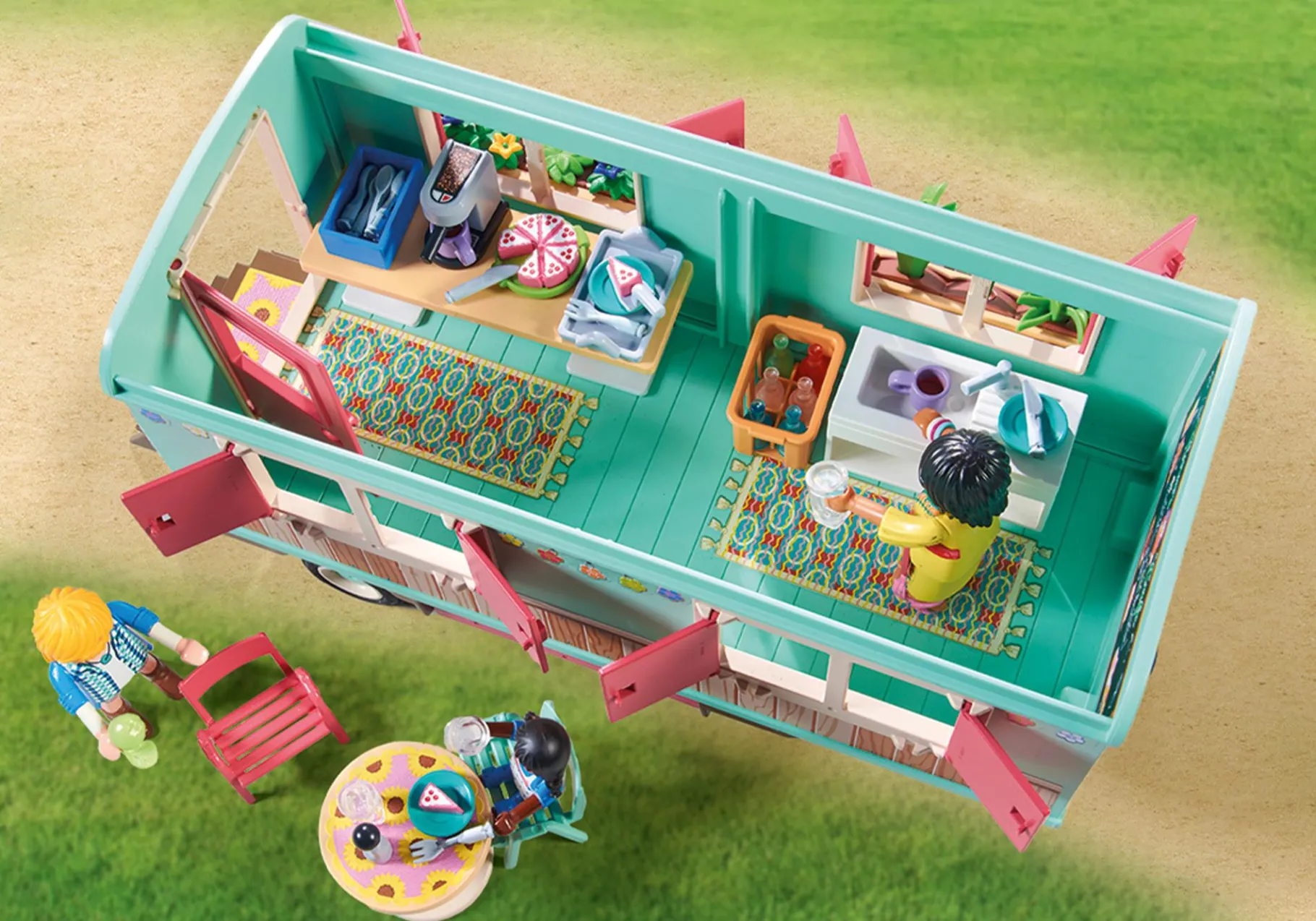 Gemütliches Bauwagencafé-PLAYMOBIL Outlet