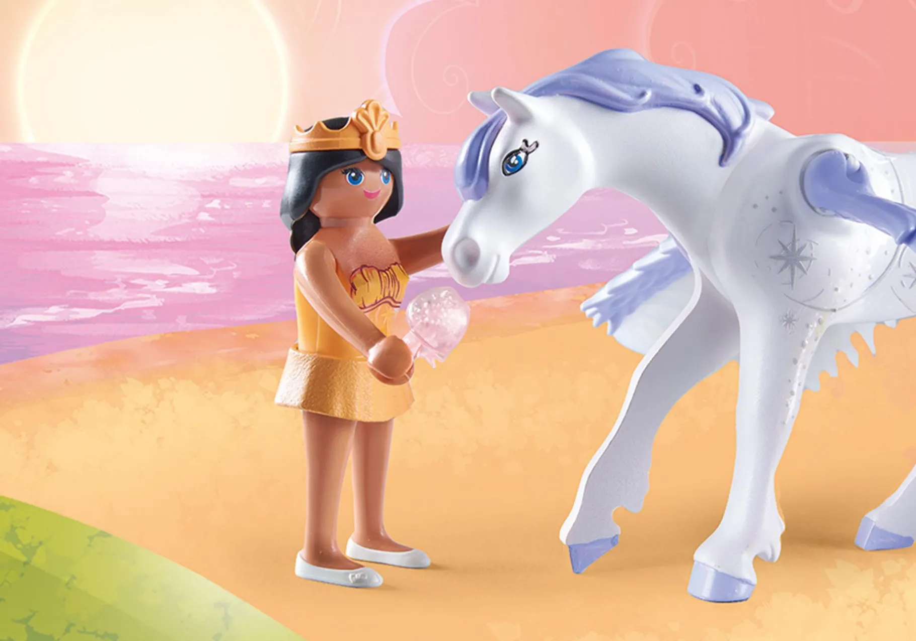 Himmlischer Pegasus mit Regenbogen-PLAYMOBIL Hot