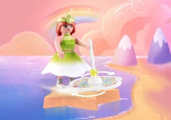 Himmlischer Regenbogenkreisel mit Prinzessin-PLAYMOBIL Best Sale
