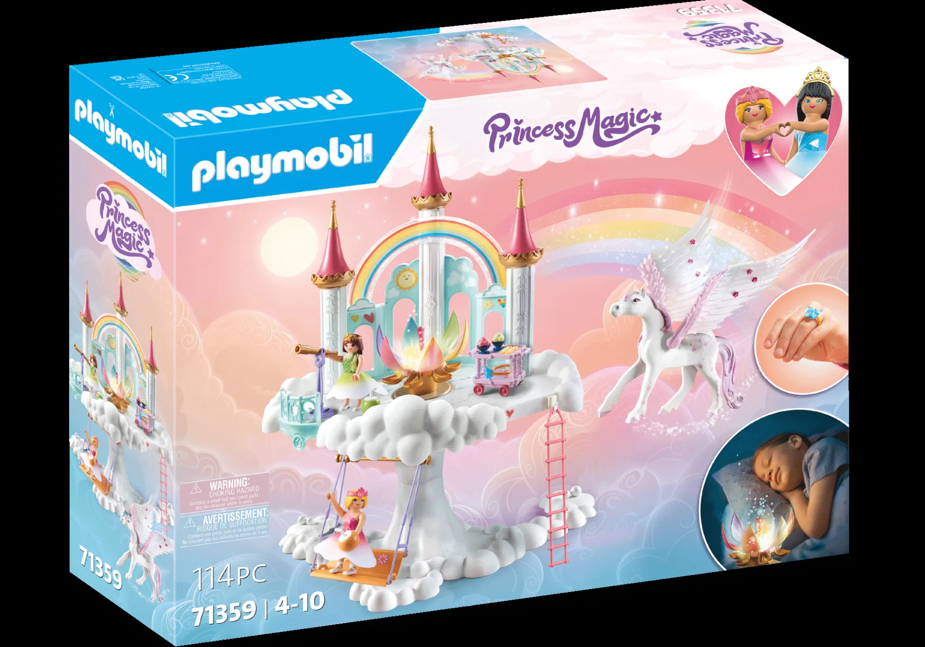 Himmlisches Regenbogenschloss-PLAYMOBIL Best