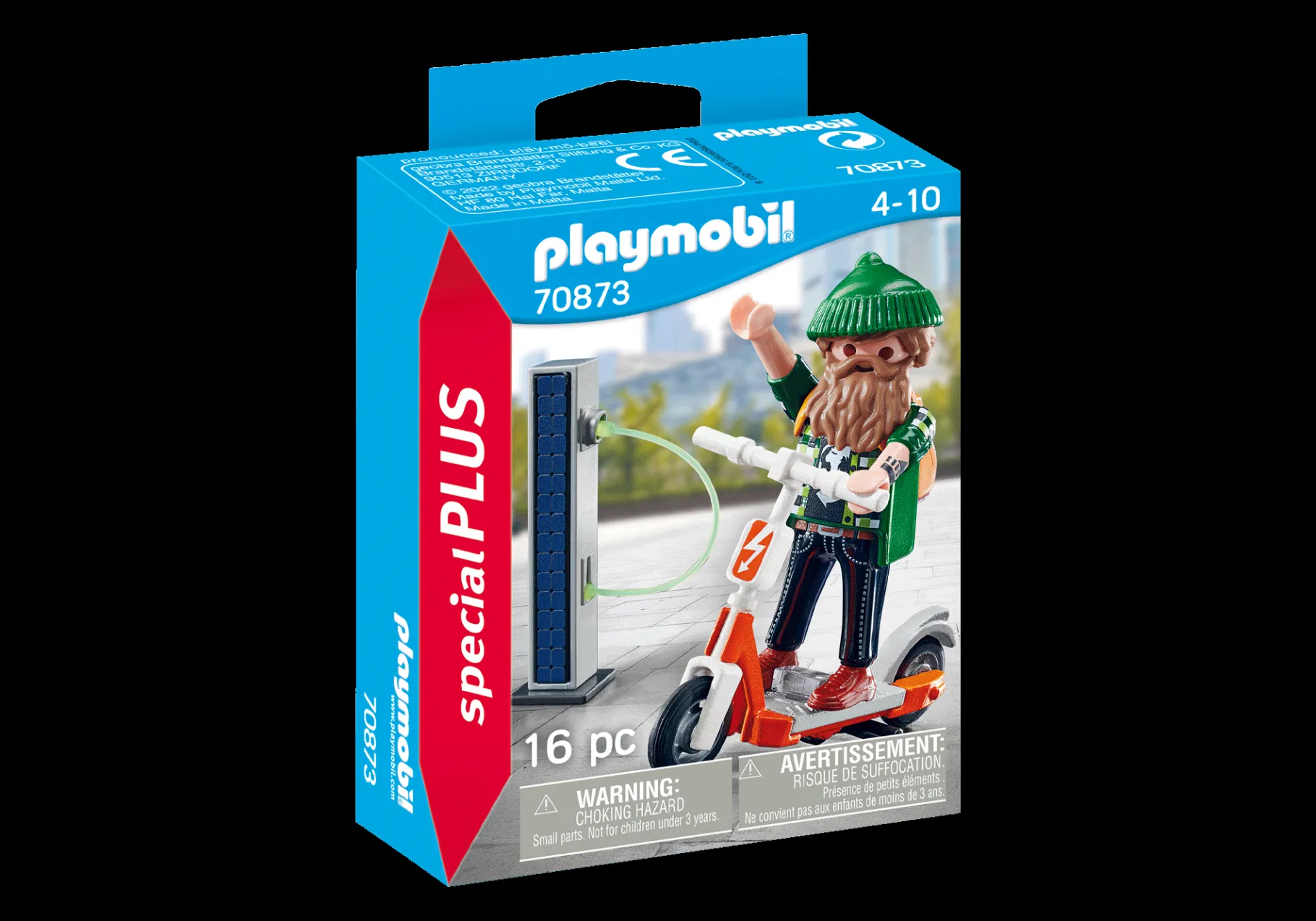 Hipster mit E-Roller-PLAYMOBIL Outlet