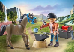 Hufschmied Ben & Achilles-PLAYMOBIL Outlet
