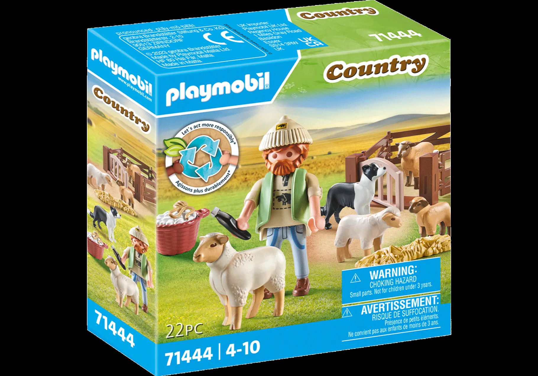 Junger Schäfer mit Schafen-PLAYMOBIL Discount