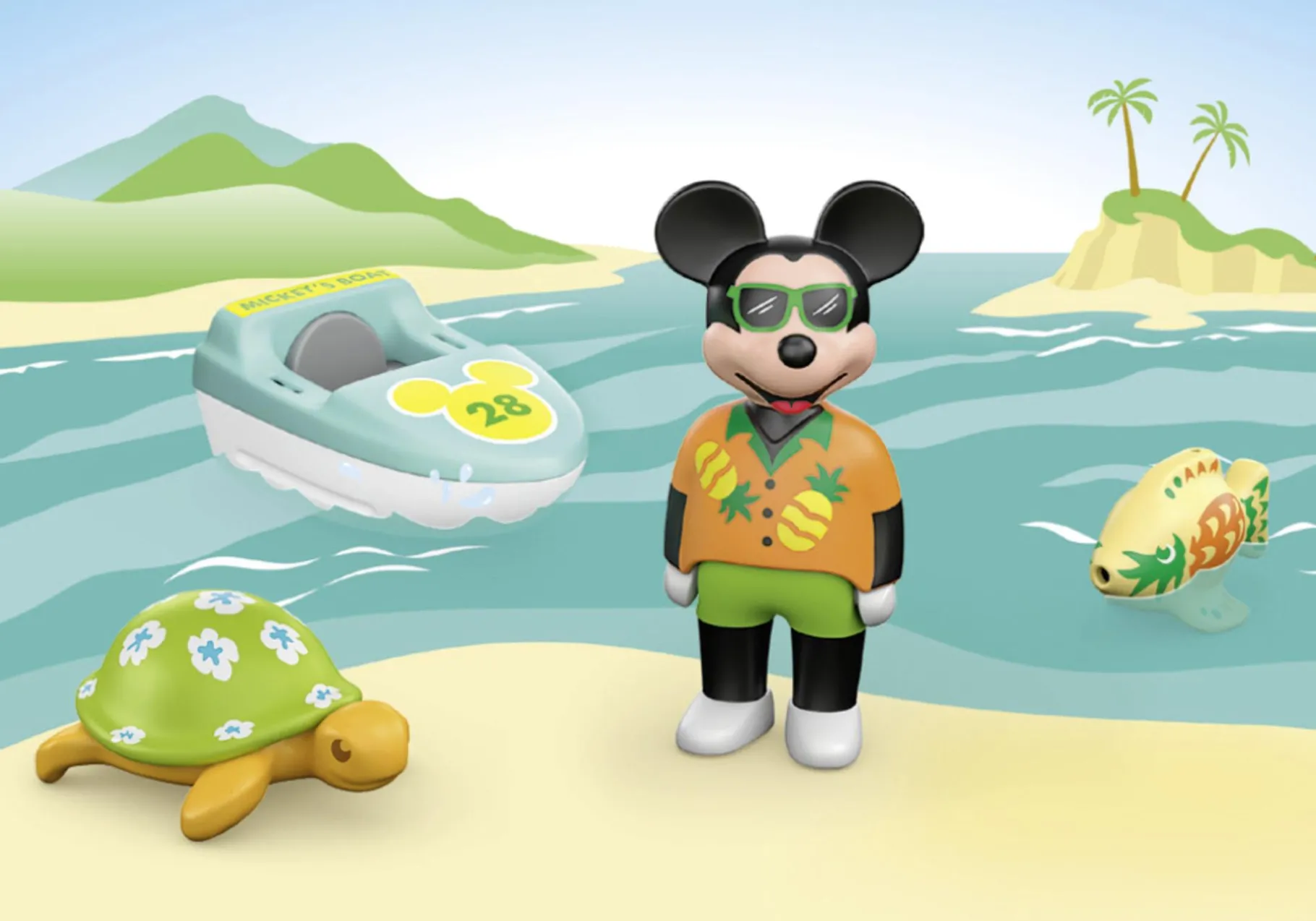 JUNIOR & Disney: Micky Maus' Bootstour-PLAYMOBIL Store