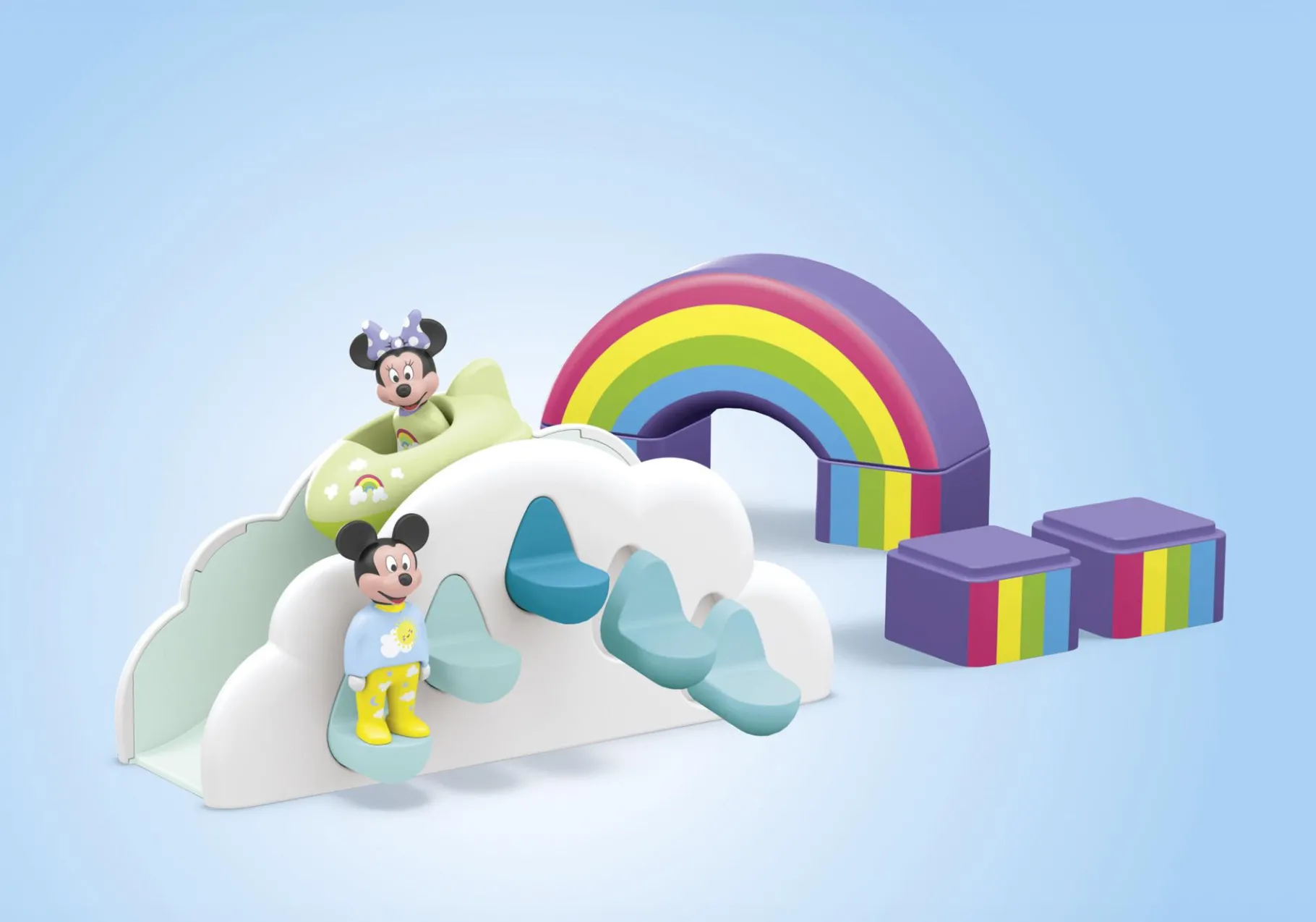 JUNIOR & Disney: Micky Maus' & Minnie Maus' Wolkenhaus-PLAYMOBIL Flash Sale
