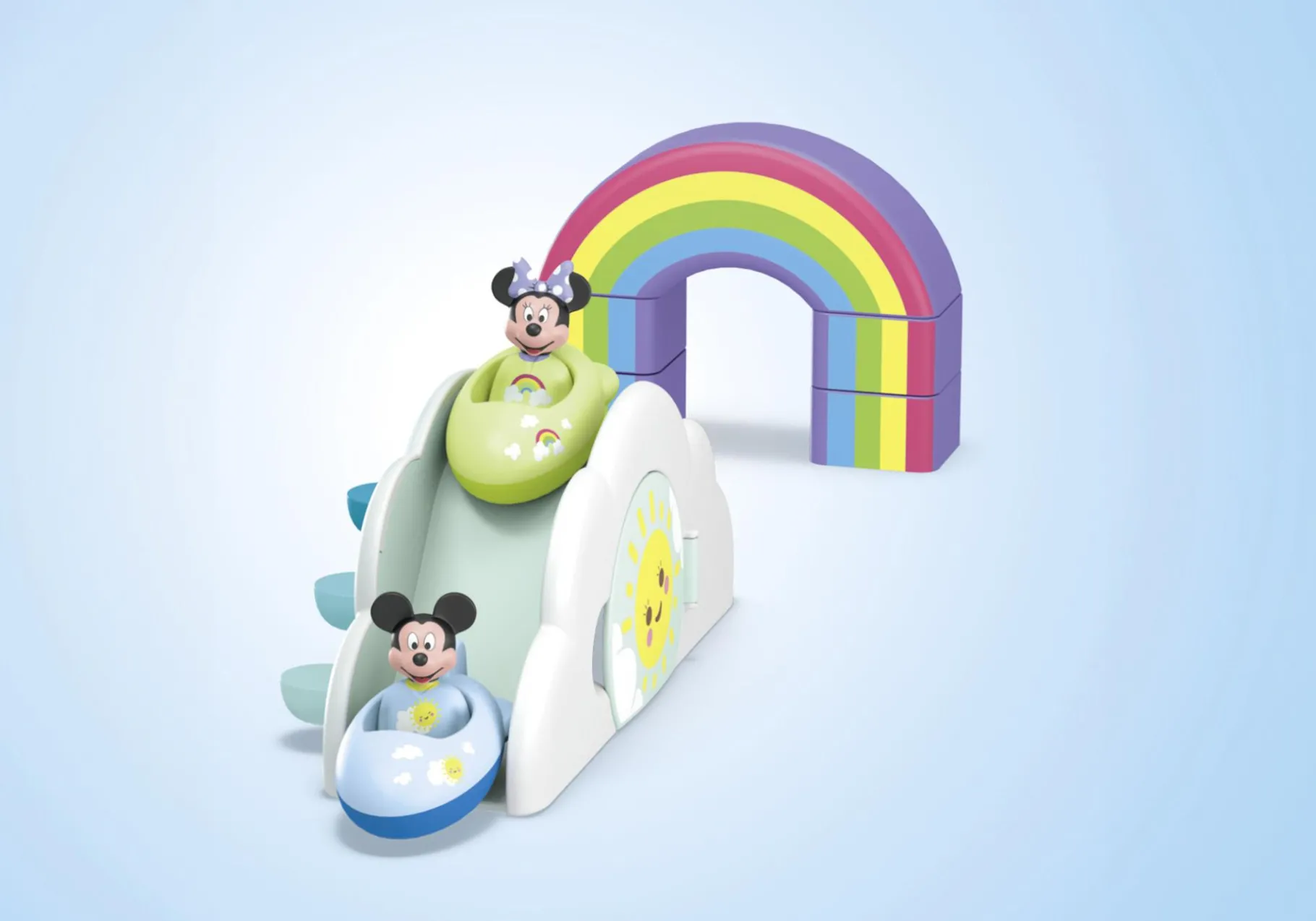 JUNIOR & Disney: Micky Maus' & Minnie Maus' Wolkenhaus-PLAYMOBIL Flash Sale
