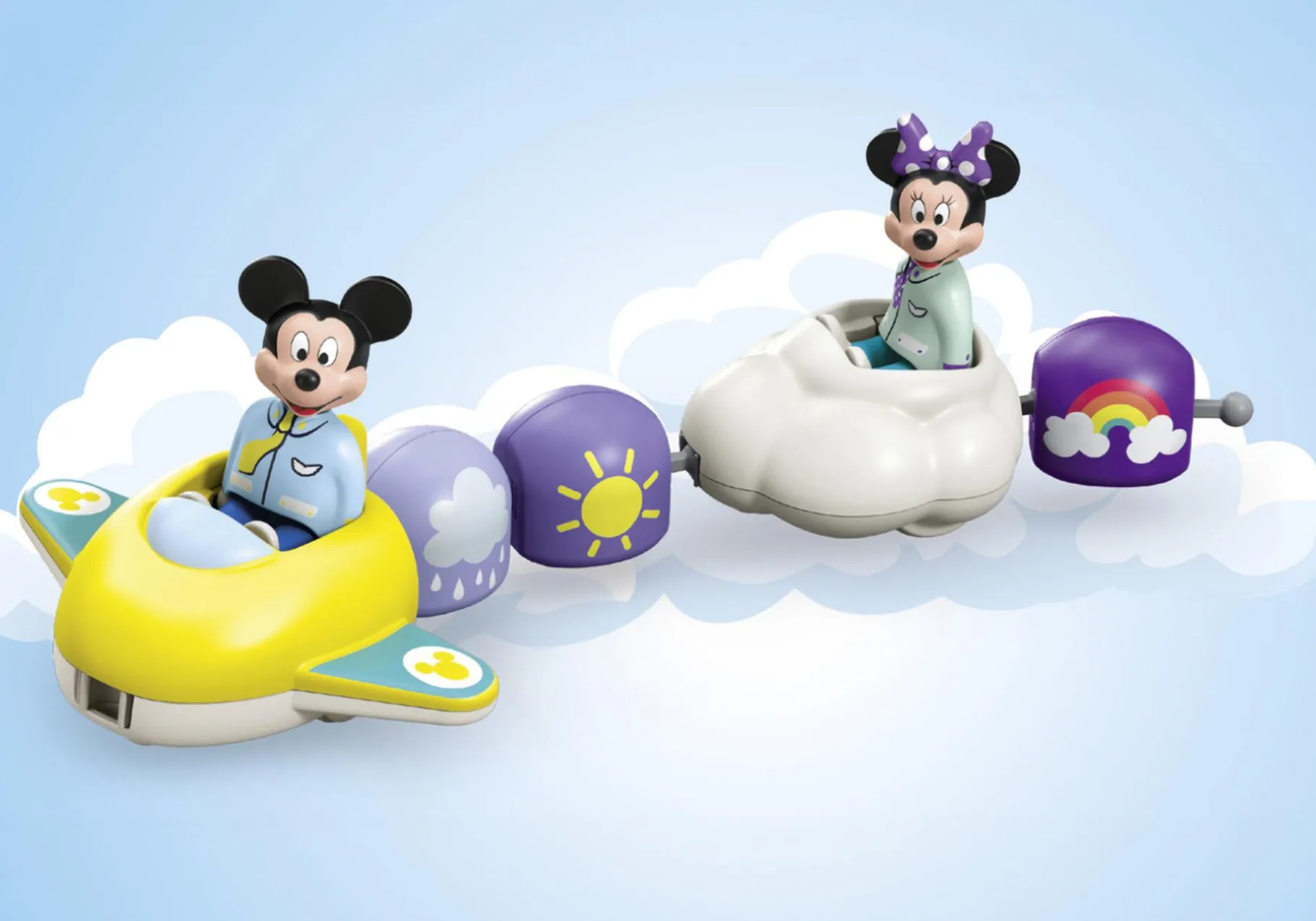 JUNIOR & Disney: Micky Maus' & Minnie Maus' Wolkenflug-PLAYMOBIL Discount