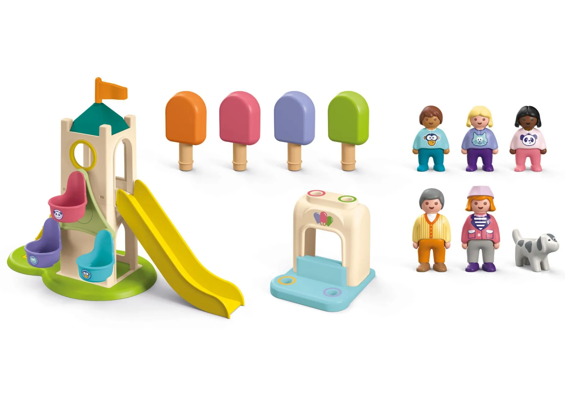 JUNIOR: Erlebnisturm mit Eisstand-PLAYMOBIL Fashion