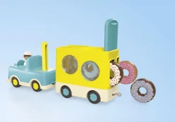 JUNIOR: Verrückter Donut Truck mit Stapel- und Sortierfunktion-PLAYMOBIL Flash Sale