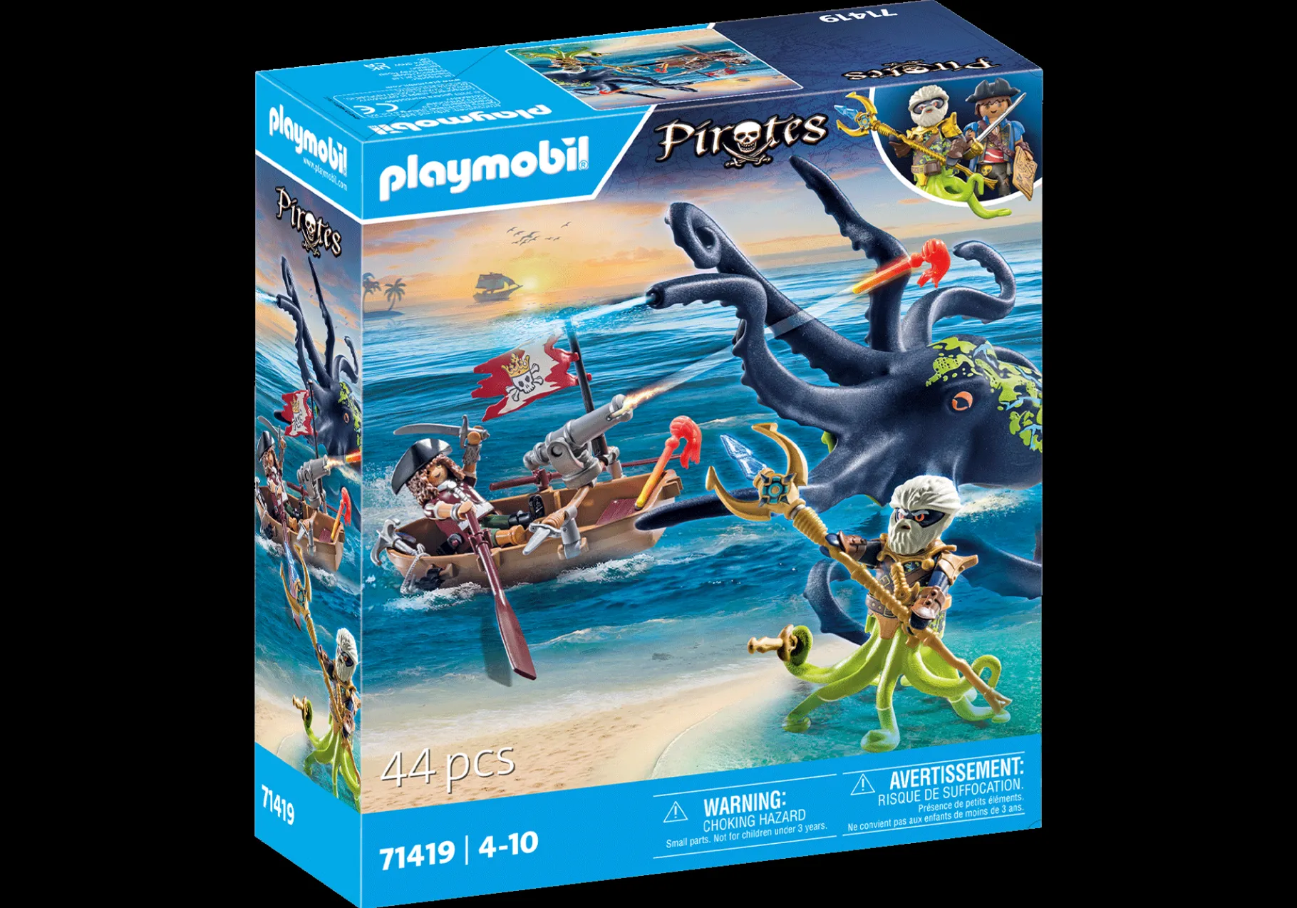 Kampf gegen den Riesenoktopus-PLAYMOBIL Shop