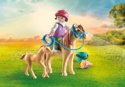 Kind mit Pony und Fohlen-PLAYMOBIL Flash Sale