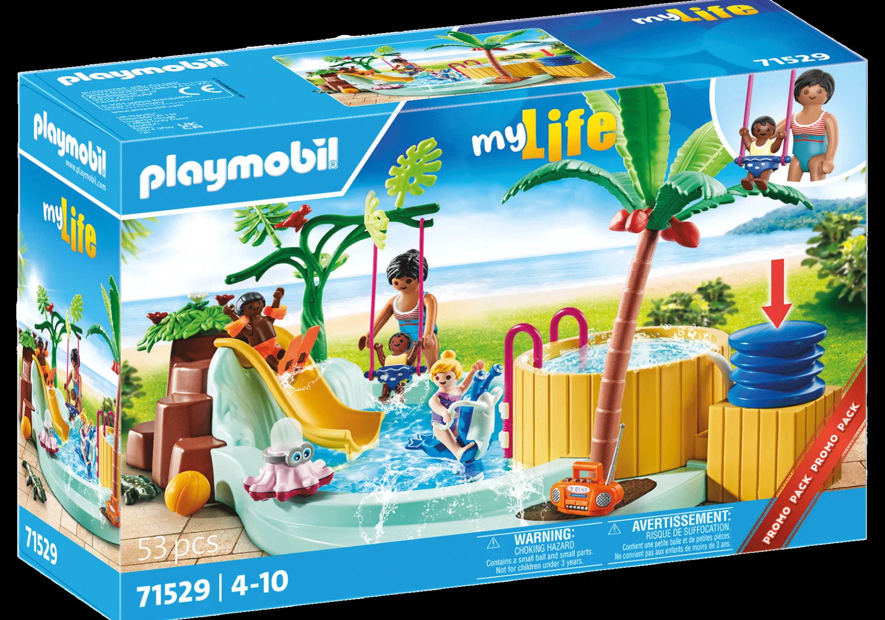 Kinderbecken mit Whirlpool-PLAYMOBIL Discount