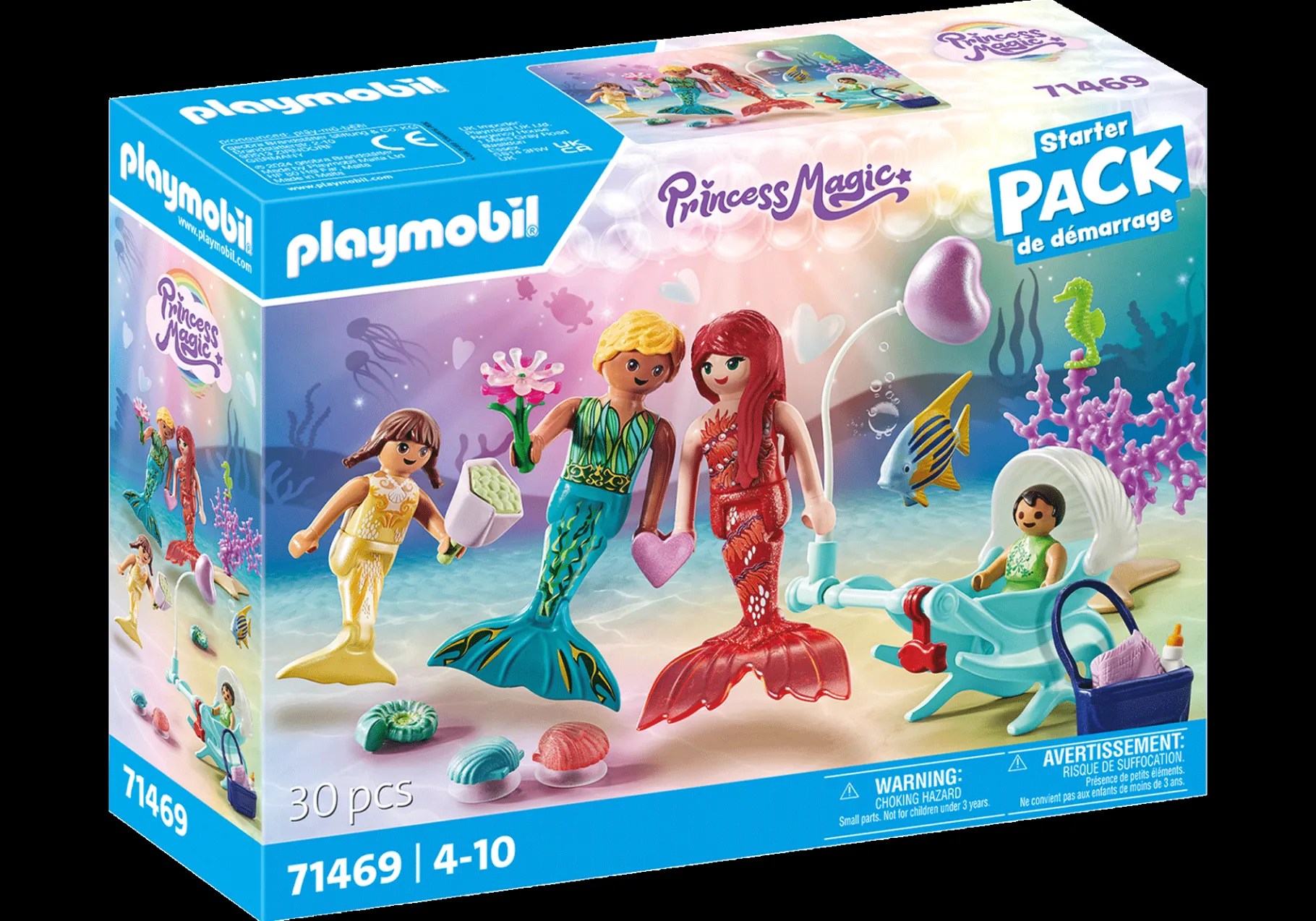 Liebevolle Meerjungfrauenfamilie-PLAYMOBIL Outlet