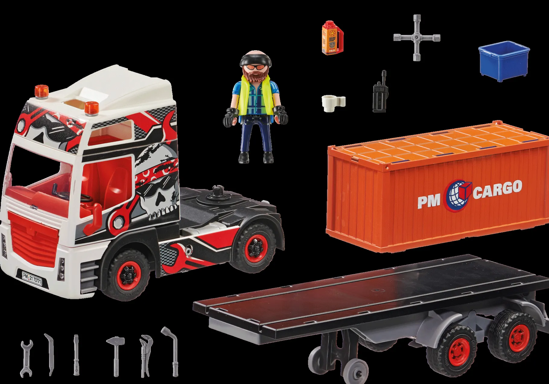 LKW mit Anhänger-PLAYMOBIL Clearance