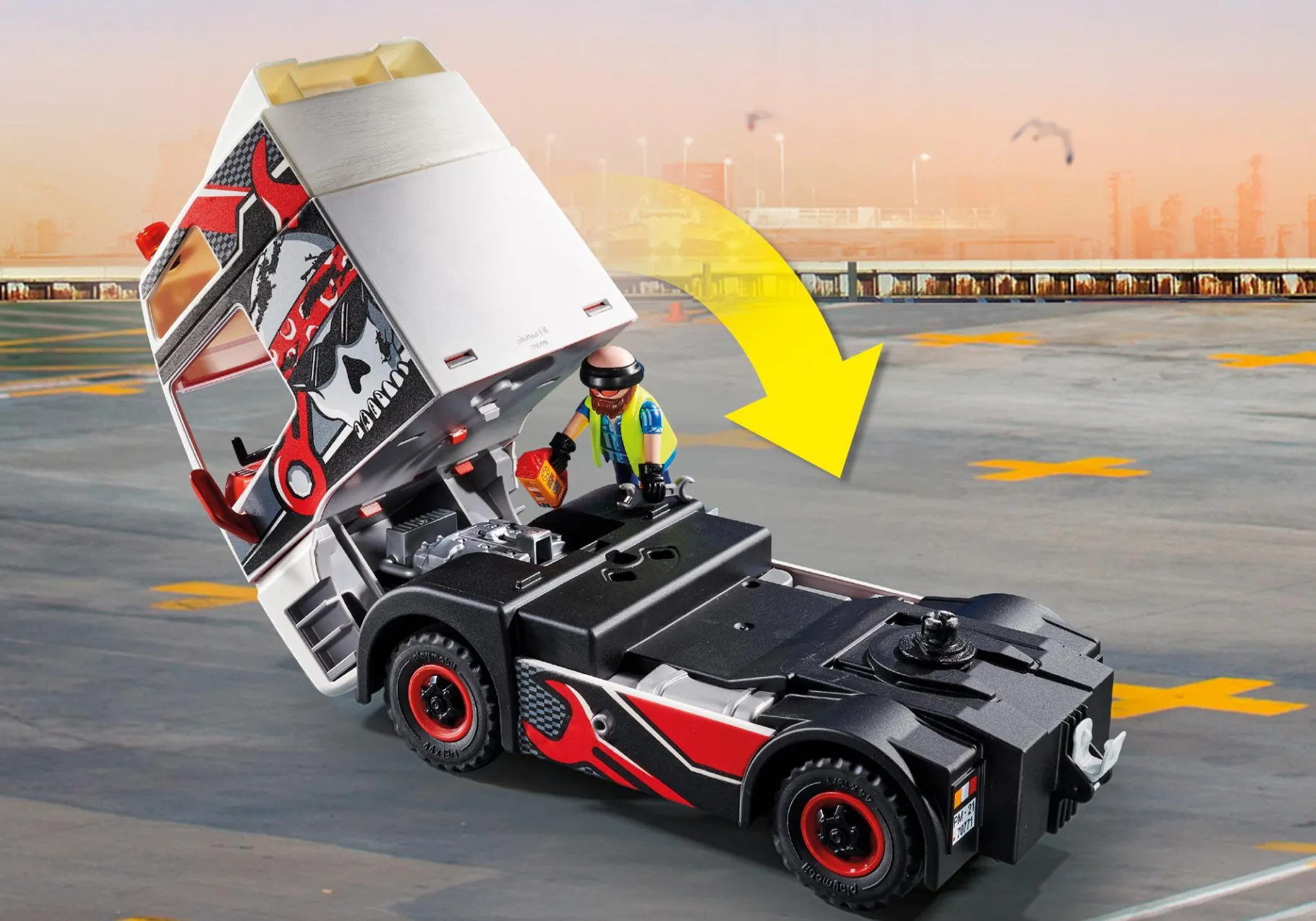 LKW mit Anhänger-PLAYMOBIL Clearance