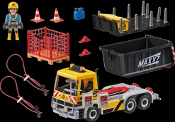 LKW mit Wechselaufbau-PLAYMOBIL Clearance