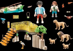 Löwen im Freigehege-PLAYMOBIL Outlet