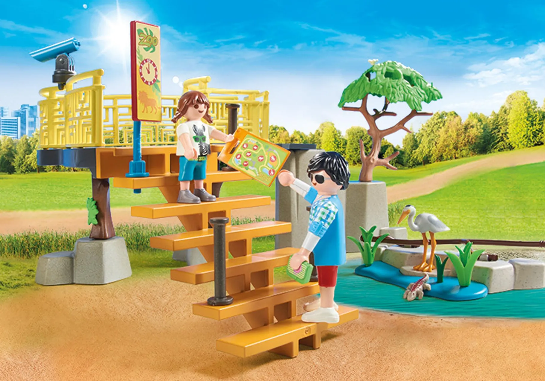 Löwen im Freigehege-PLAYMOBIL Outlet