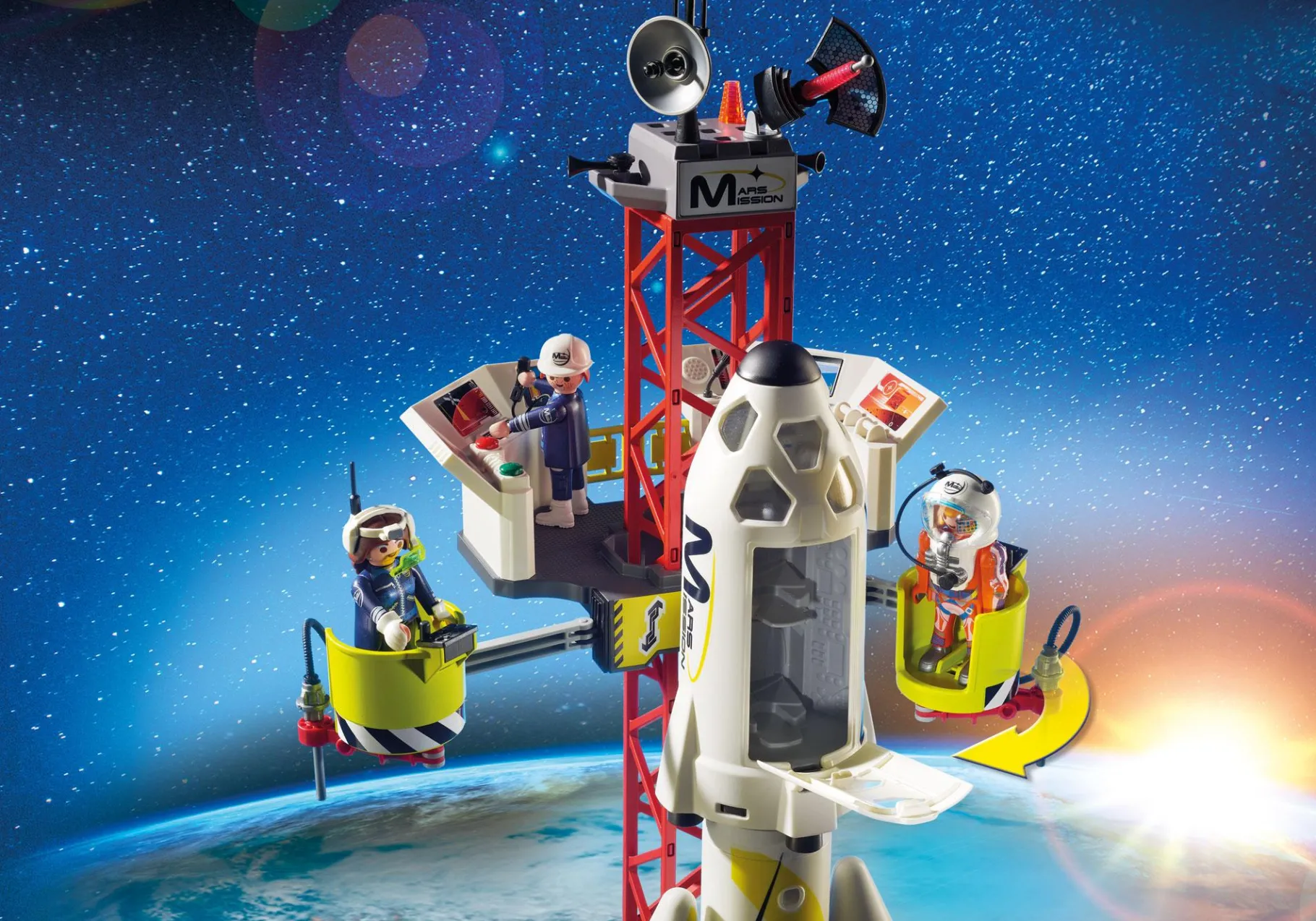 Mars-Rakete mit Startrampe-PLAYMOBIL Store