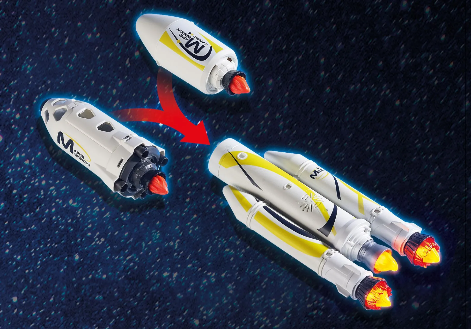 Mars-Rakete mit Startrampe-PLAYMOBIL Store