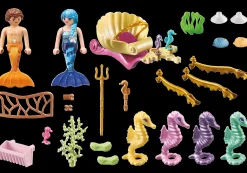 Meeresbewohner mit Seepferdchenkutsche-PLAYMOBIL Store