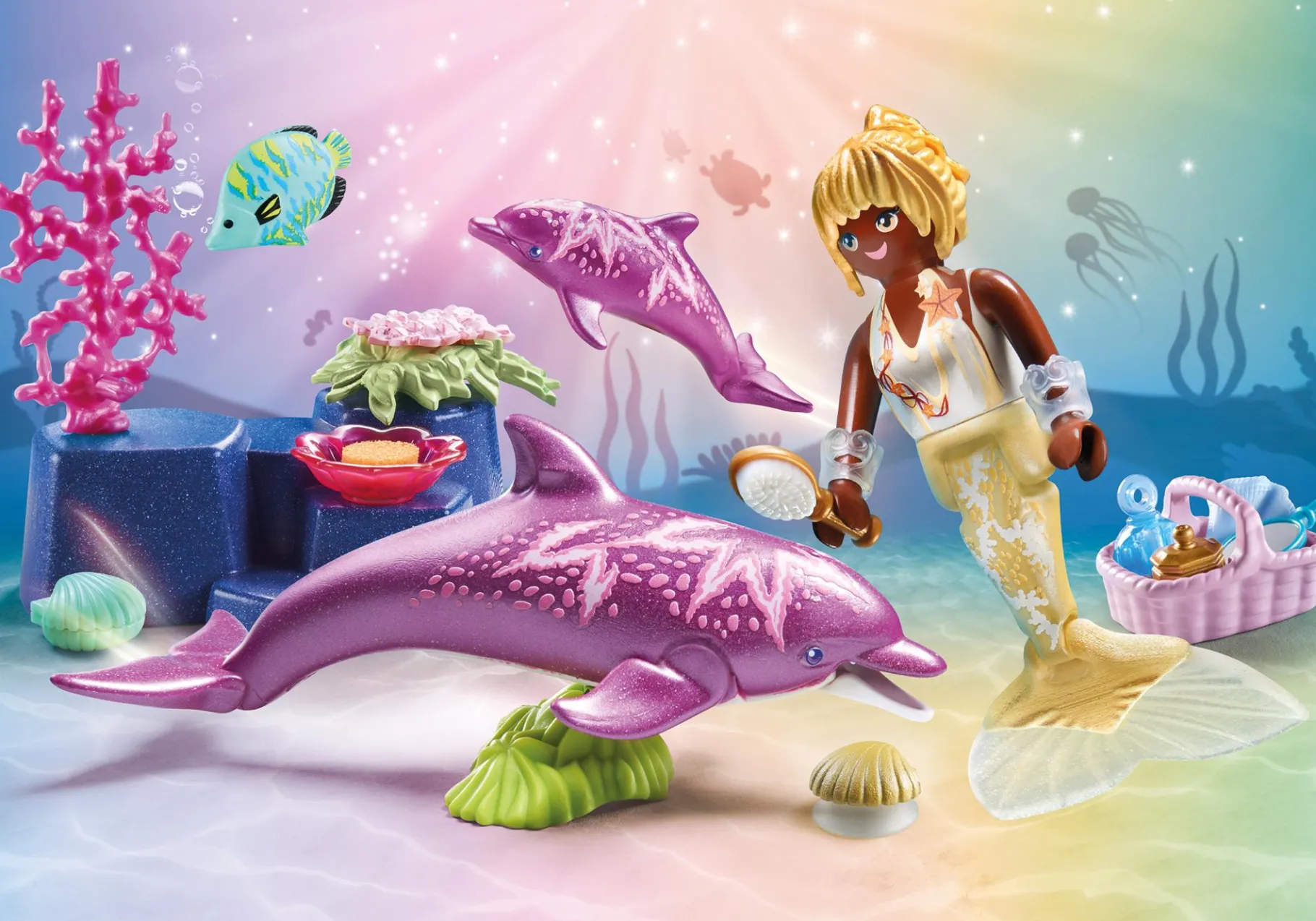 Meerjungfrau mit Delfinen-PLAYMOBIL Fashion
