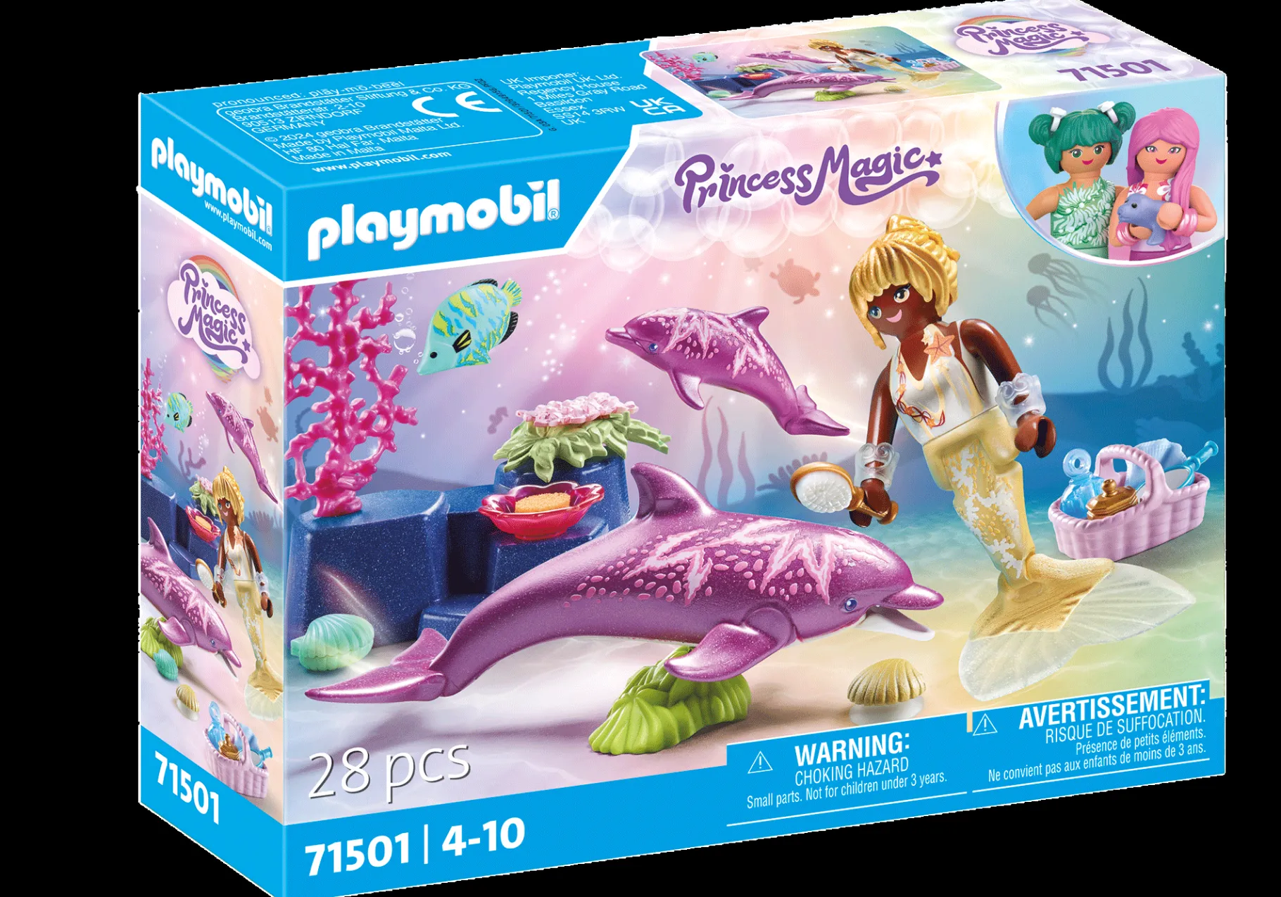 Meerjungfrau mit Delfinen-PLAYMOBIL Fashion