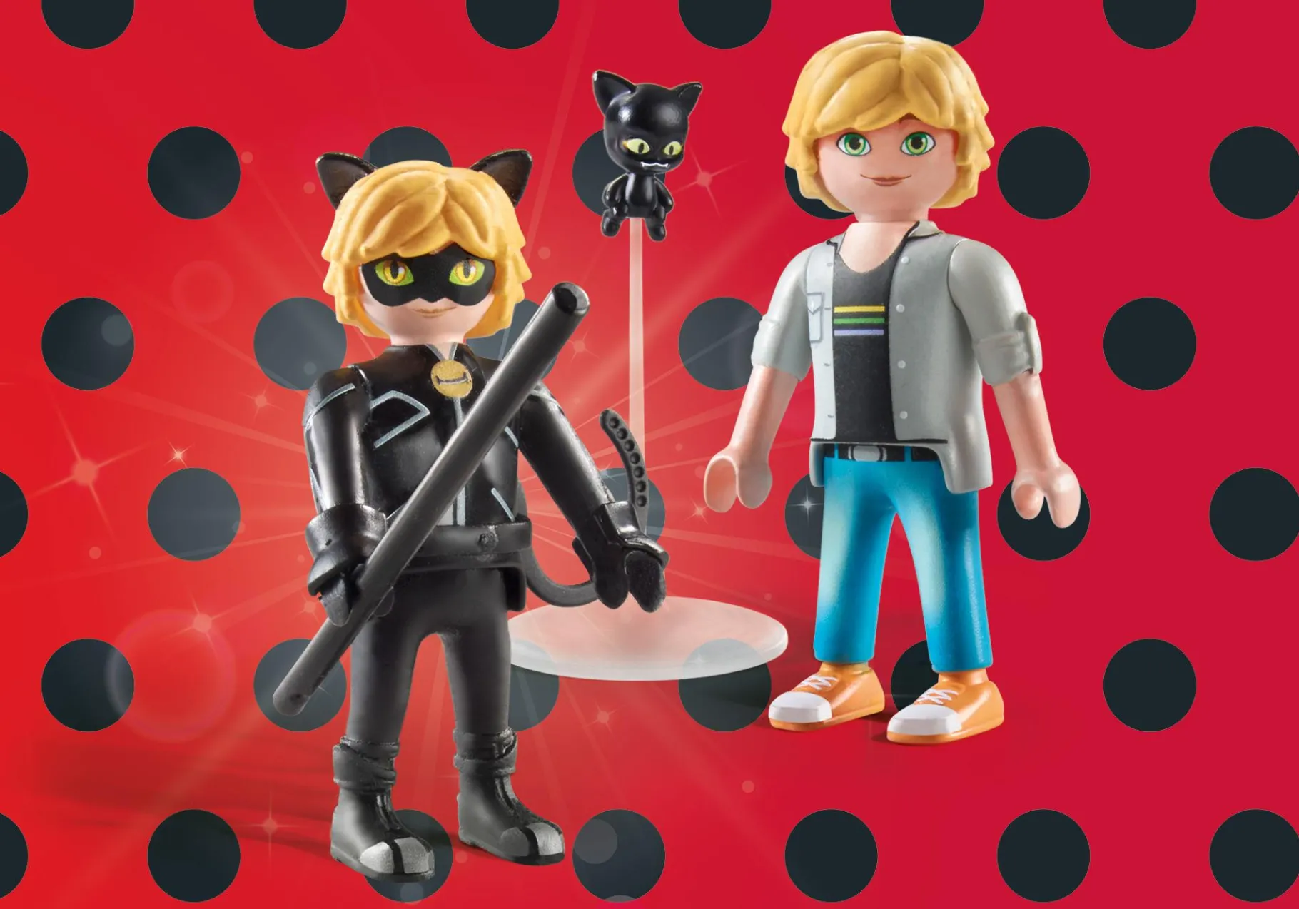 Miraculous: Adrien & Cat Noir-PLAYMOBIL Hot