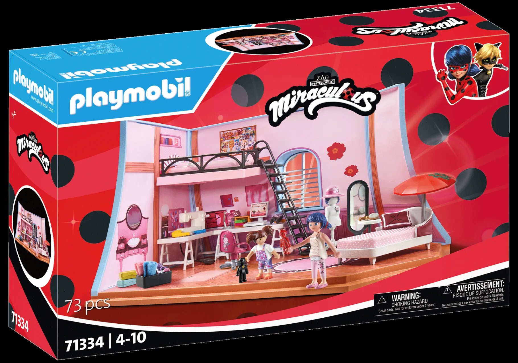 Miraculous: Marinettes Loft-PLAYMOBIL Best Sale