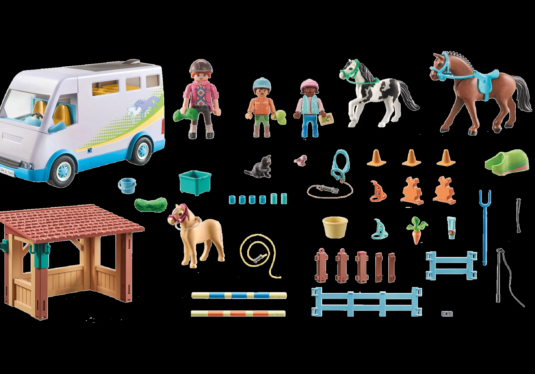 Mobile Reitschule-PLAYMOBIL Cheap