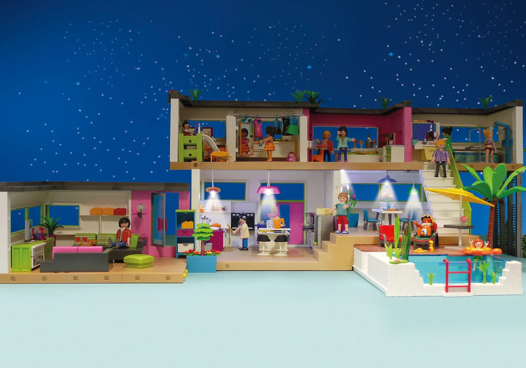 Moderne Luxusvilla-PLAYMOBIL Discount